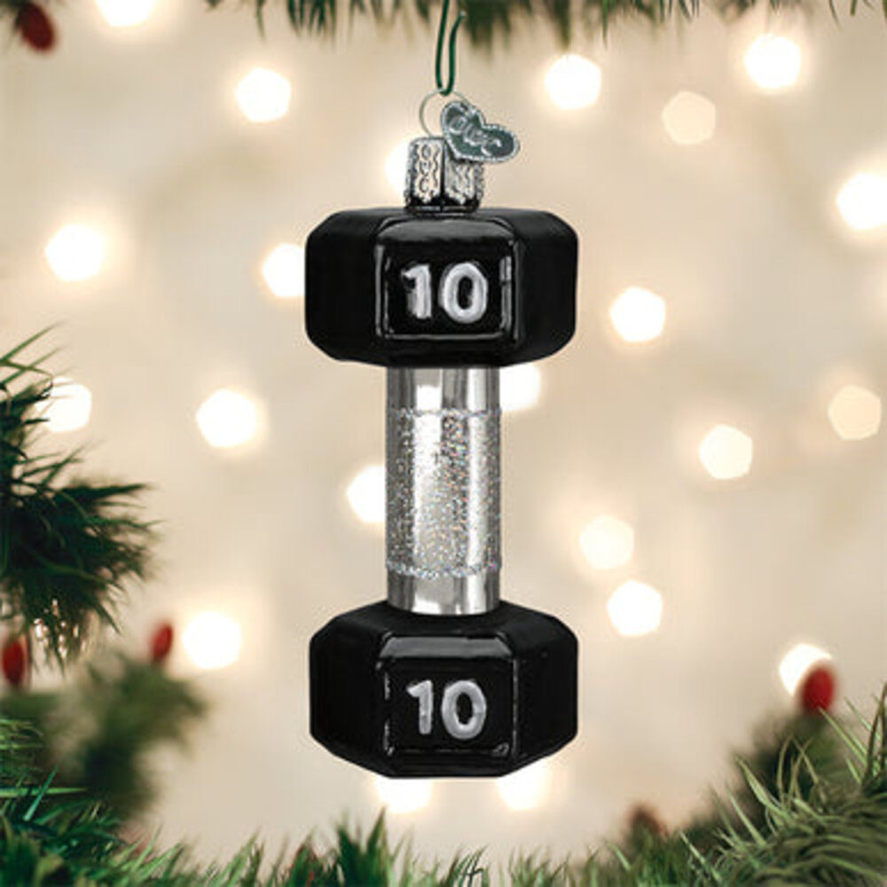Old World Christmas Dumbbell | Kerst ornament