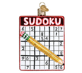 Old World Christmas Sudoku | julepynt