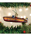 Old World Christmas Barca classica in legno | Ornamento di Natale