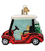 Old World Christmas Carrello da golf | Ornamento di Natale
