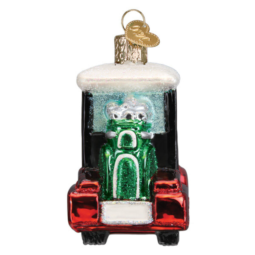 Old World Christmas Golf Cart | Christmas ornament Old World Christmas Golf Cart | Christmas ornament