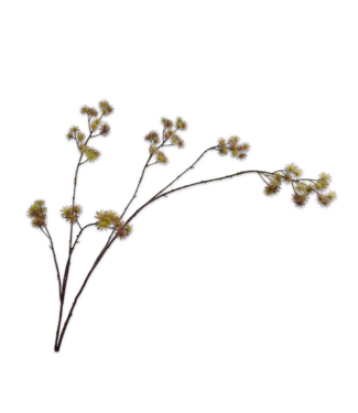 SILK-KA Branche Aralia Vert / Rose | 140cm