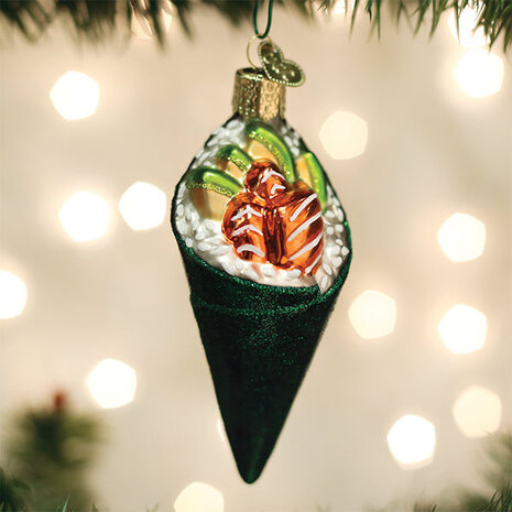 Old World Christmas Sushi-Handrolle | Weihnachtsschmuck Old World Christmas Sushi-Handrolle | Weihnachtsschmuck