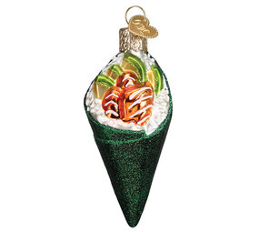 Old World Christmas Rouleau à main de sushi | Décoration de Noël Old World Christmas Rouleau à main de sushi | Décoration de Noël