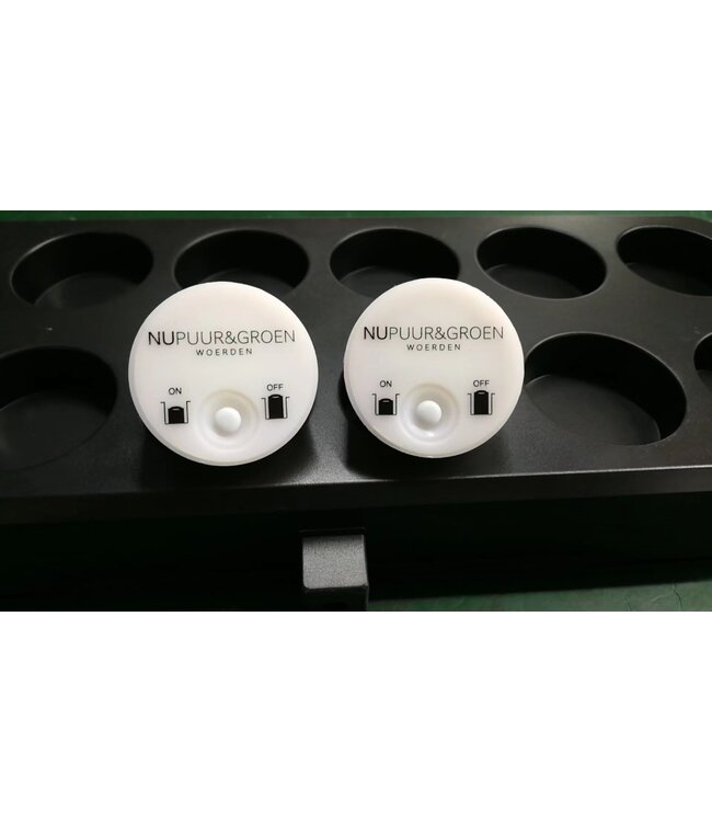 NU PUUR & GROEN 12 candelitas LED recargables de lujo