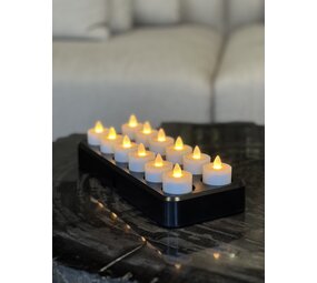 NU PUUR & GROEN 12 lumini LED ricaricabili di lusso NU PUUR & GROEN 12 lumini LED ricaricabili di lusso