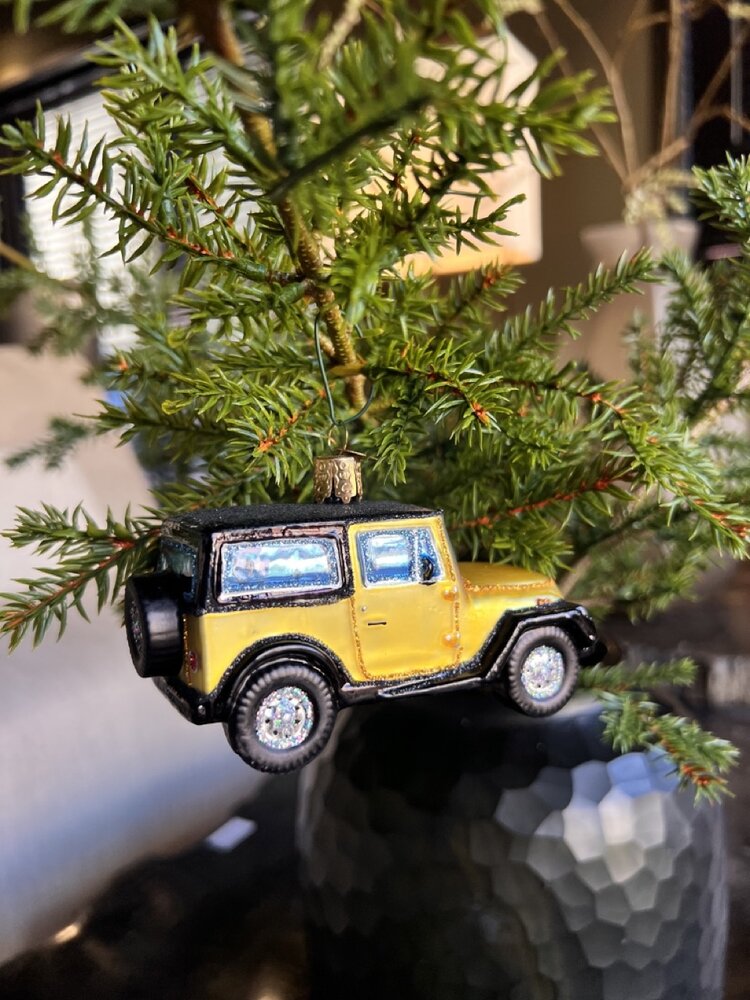 Old World Christmas SUV | Christmas ornament Old World Christmas SUV | Christmas ornament