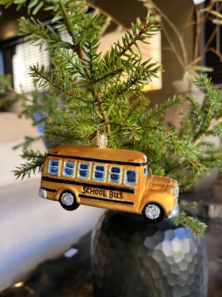 Old World Christmas Schulbus | Weihnachtsschmuck Old World Christmas Schulbus | Weihnachtsschmuck