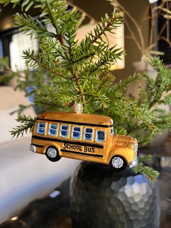 Old World Christmas Schulbus | Weihnachtsschmuck Old World Christmas Schulbus | Weihnachtsschmuck