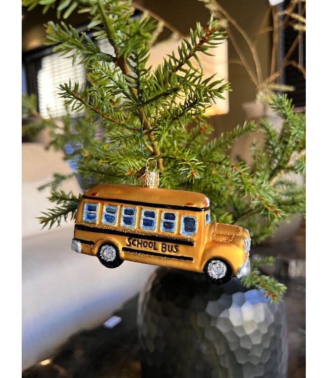 Old World Christmas School Bus | Christmas ornament