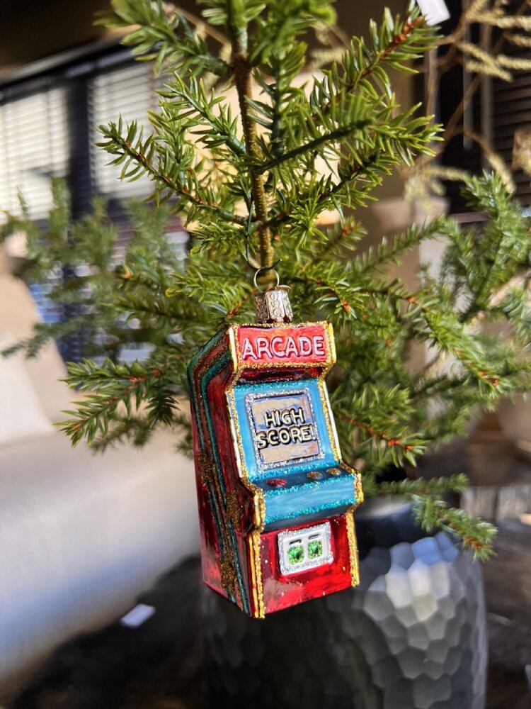 Old World Christmas Juego de arcade | Decoración navideña Old World Christmas Juego de arcade | Decoración navideña