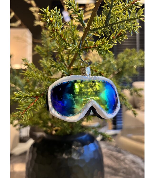 Old World Christmas Lunettes de ski | décoration de Noël
