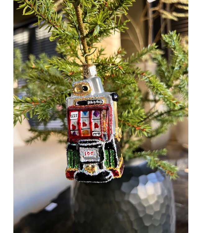 Old World Christmas Gokautomaat | Kerst ornament