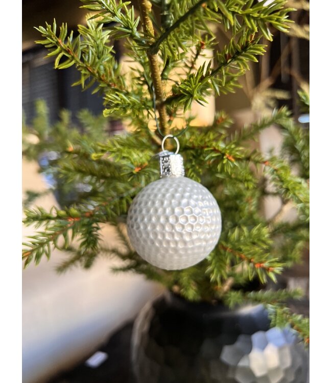 Old World Christmas Pelota de golf | Decoración navideña