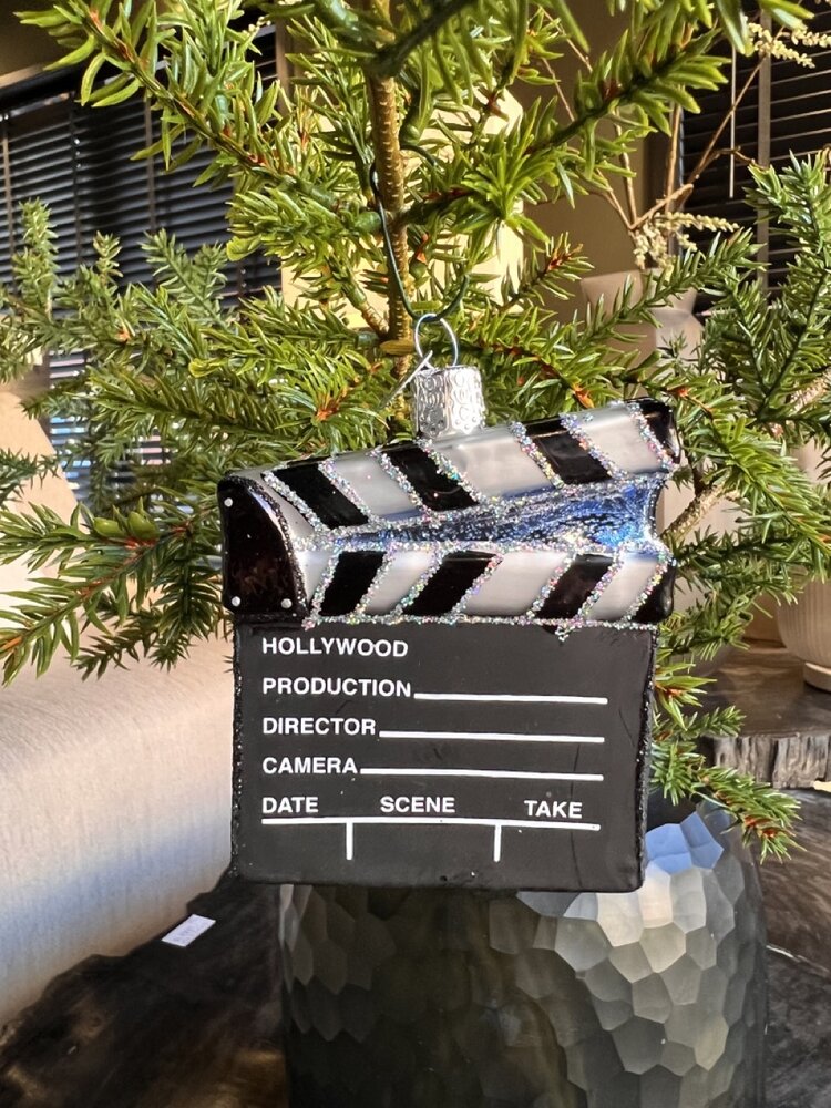 Old World Christmas Filmklapper | Kerst ornament Old World Christmas Filmklapper | Kerst ornament