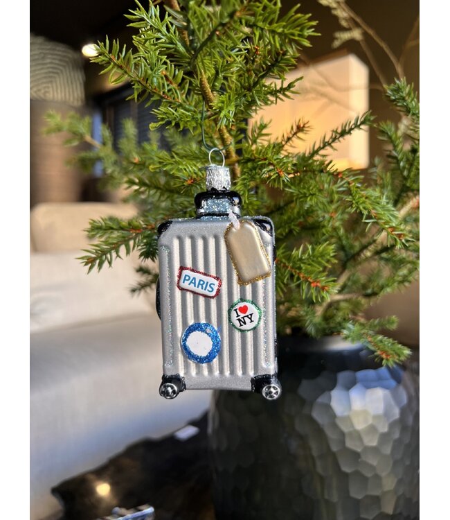 Old World Christmas Rollkoffer | Weihnachtsschmuck