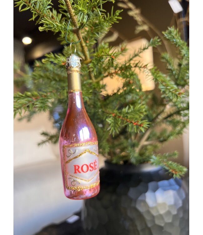 Old World Christmas Vin rosé | décoration de Noël