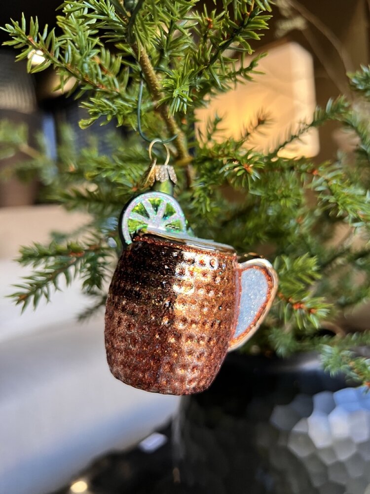 Old World Christmas Moscow Mule | Christmas ornament Old World Christmas Moscow Mule | Christmas ornament