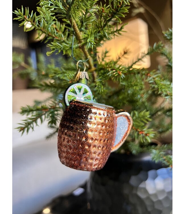 Old World Christmas Mula de Moscú | Decoración navideña