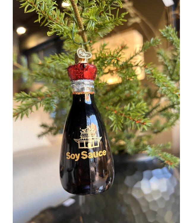 Old World Christmas Sauce soja | décoration de Noël