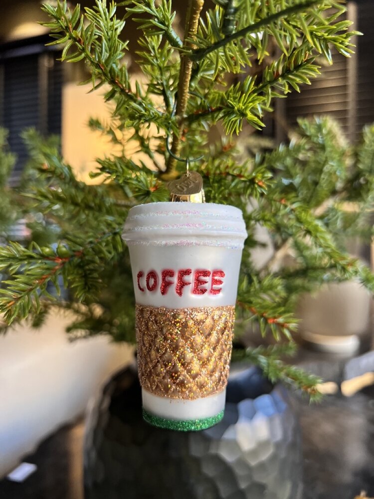 Old World Christmas Coffee To Go | julepynt Old World Christmas Coffee To Go | julepynt