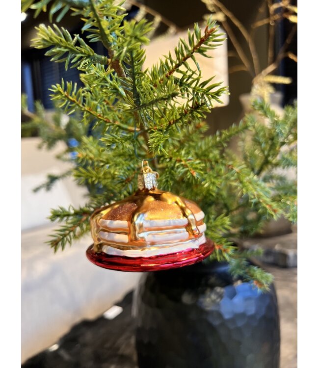 Old World Christmas Pannenkoeken Stapel | Kerst ornament