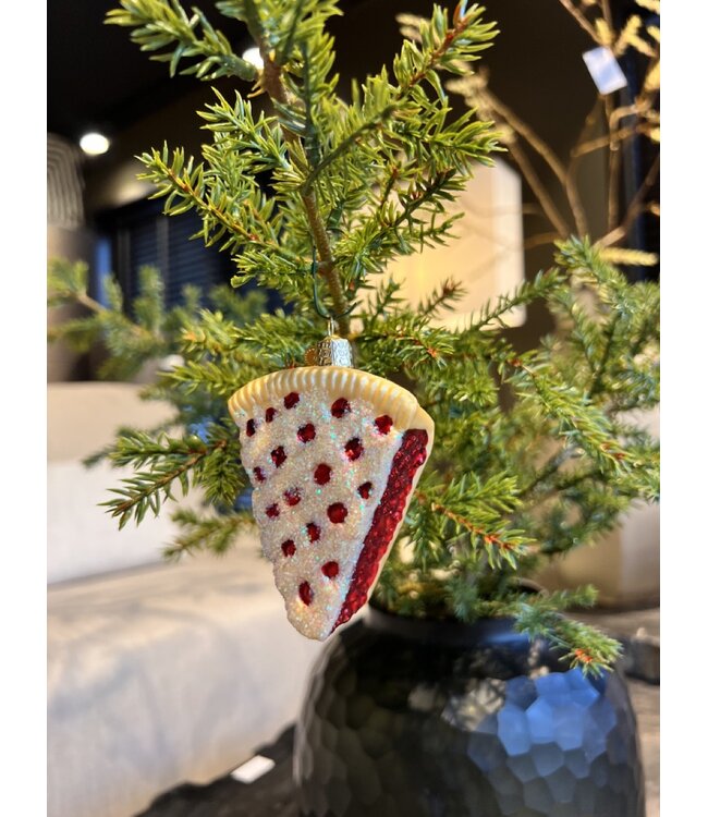 Old World Christmas Cherry pie point | Christmas ornament