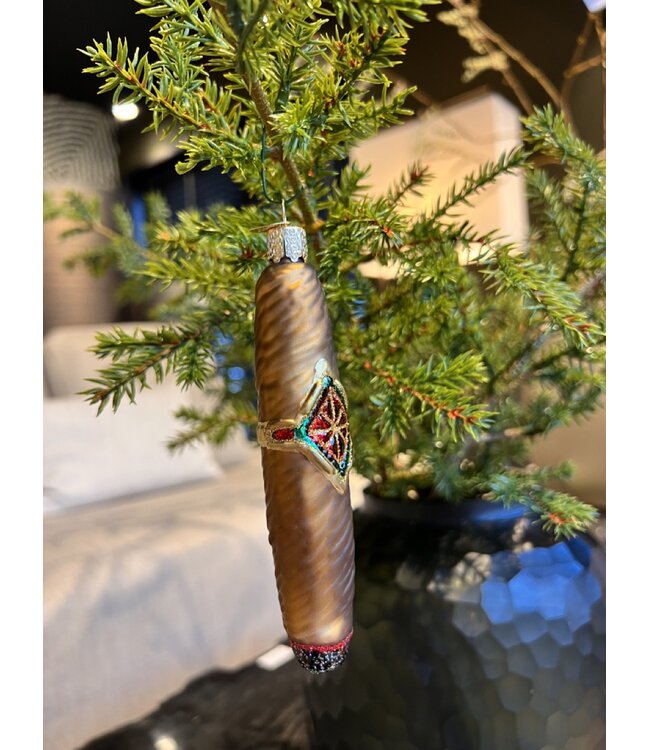 Old World Christmas Zigarre | Weihnachtsschmuck