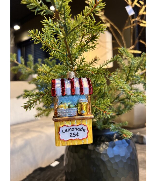 Old World Christmas Lemonade stand | Christmas ornament