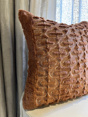 NU PUUR & GROEN Lena Amaretto | 45 x 40 cm NU PUUR & GROEN Lena Amaretto | 45 x 40 cm