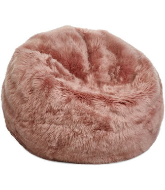Natures Collection Saueskinns-saccosekk | New Zealand langull rosa 92x93