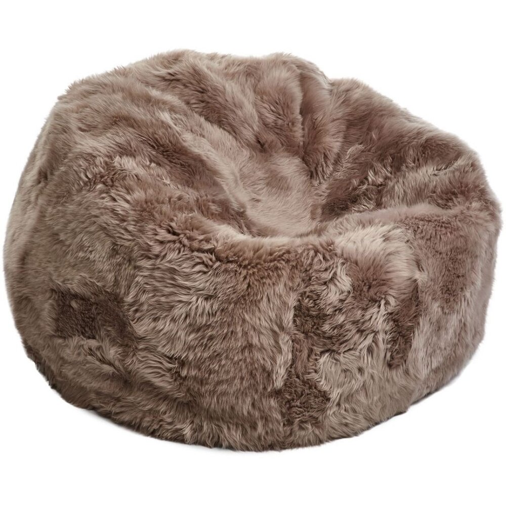 Natures Collection Sitzsack Schaffell | Neuseeländische Longwool-Taube 73x74 Natures Collection Sitzsack Schaffell | Neuseeländische Longwool-Taube 73x74