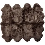 Natures Collection Sheepskin New Zealand Longwool | Walnut 180x214