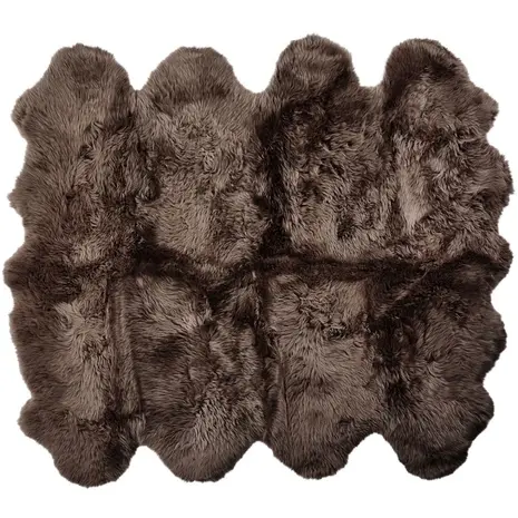 Natures Collection Schaffell Neuseeland Longwool | Walnuss 180x214 Natures Collection Schaffell Neuseeland Longwool | Walnuss 180x214