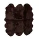 Natures Collection Schapenvacht New Zealand Longwool | Chocolate 180x162 Natures Collection Schapenvacht New Zealand Longwool | Chocolate 180x162
