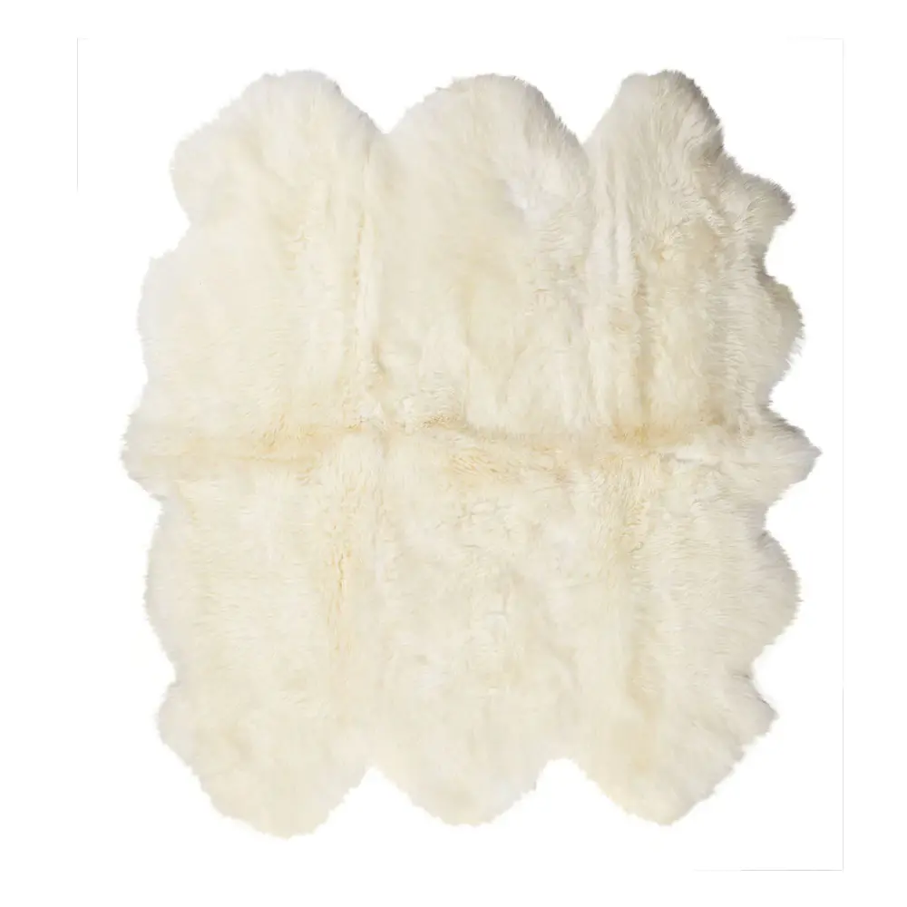 Natures Collection Sheepskin New Zealand Longwool | Ivory 180x162 Natures Collection Sheepskin New Zealand Longwool | Ivory 180x162