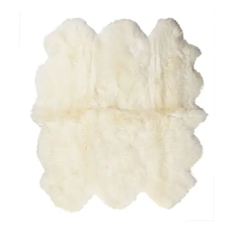 Natures Collection Sheepskin New Zealand Longwool | Ivory 180x162 Natures Collection Sheepskin New Zealand Longwool | Ivory 180x162