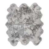 Natures Collection Pelle di pecora Nuova Zelanda Lana lunga | Grigio Chiaro 180x162