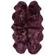 Schaffell Neuseeland Longwool | Aubergine 180x110 Schaffell Neuseeland Longwool | Aubergine 180x110