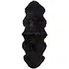 Schaffell Neuseeland Longwool | Schwarz 180x60 Schaffell Neuseeland Longwool | Schwarz 180x60