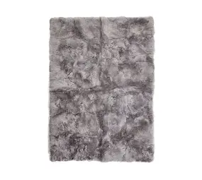 Natures Collection Schapenvacht New Zealand Longwool | Light Grey 250x350 Natures Collection Schapenvacht New Zealand Longwool | Light Grey 250x350