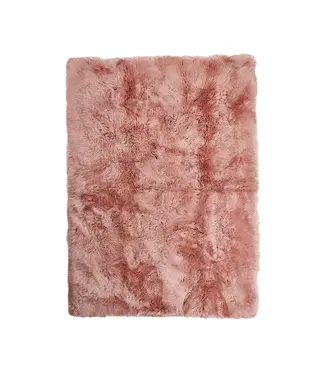 Natures Collection Schapenvacht New Zealand Longwool | Rosa 250x350