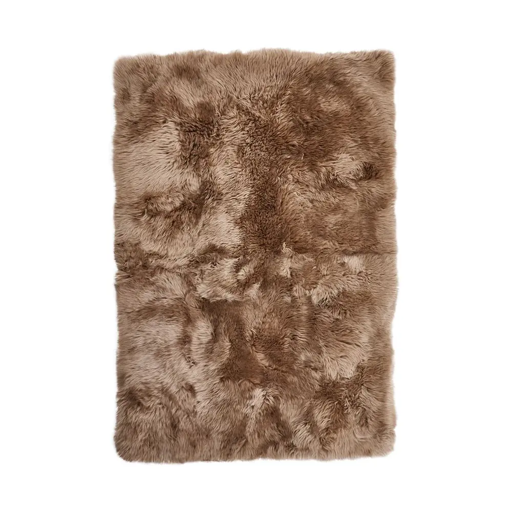 Natures Collection Saueskinn New Zealand Longwool | Taupe 200x300