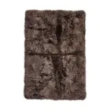 Natures Collection Schaffell Neuseeland Longwool | Walnuss 200x300