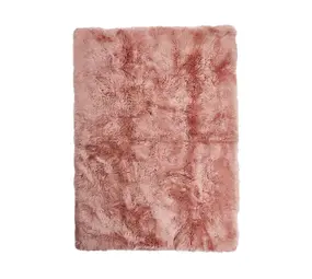 Natures Collection Schaffell Neuseeland Longwool | Rosa 200x300 Natures Collection Schaffell Neuseeland Longwool | Rosa 200x300