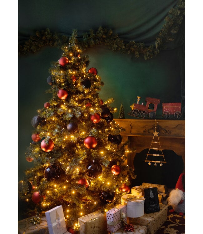 NU PUUR & GROEN Kunstig juletre inkludert belysning | Premium Mix 220 cm