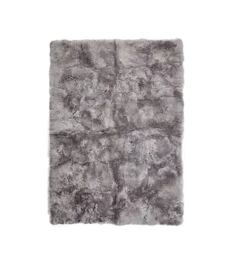 Natures Collection Schapenvacht New Zealand Longwool | Light Grey 170x240
