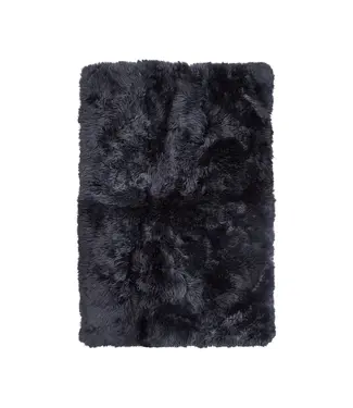 Natures Collection Peau de mouton Nouvelle-Zélande Longwool | Marine 120x180