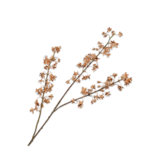 SILK-KA Branche de fleurs dorées | 112cm