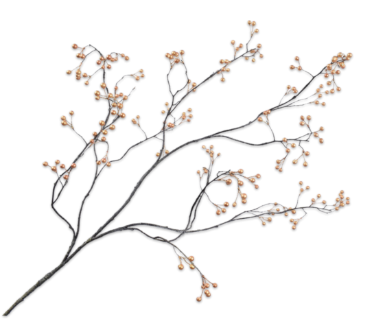SILK-KA Berry Branch Gold | 133 cm SILK-KA Berry Branch Gold | 133 cm